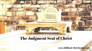 standing before the judgment seat of
