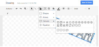 In google docs, you can customize the lines of a text box, the size and color of the font, and the color of this version has more features than the documents drawing app, including the. Here S How To Insert Word Art Callouts Shapes In Google Docs