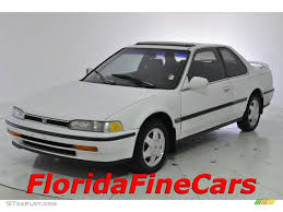 1993 frost white honda accord ex coupe