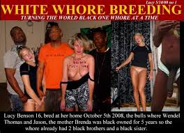 NIGGAS RULE White Whore Breeding