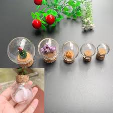novelty items mini clear glass globe