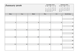Microsoft Word 2015 Monthly Calendar Template Microsoft Word Monthly