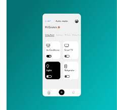 Home Automation App Design gambar png