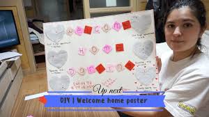 Diy Welcome Home Poster