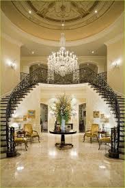 stunning round table foyer entrance