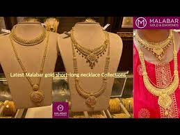 malabar latest new gold necklaces