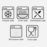 How can you tell if glass is oven-safe?