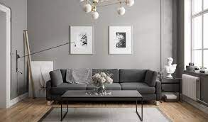 Color Furniture Goes With Gray Walls