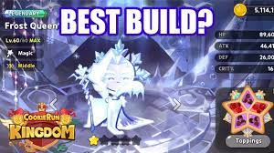 Frost Queen Cookie - Is there a Best Build? Cookie Run Kingdom - YouTube