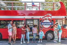 tourist bus around santiago for a day