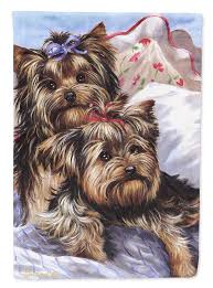 Yorkie Bed Bugs Flag Garden Size Ppp3240gf