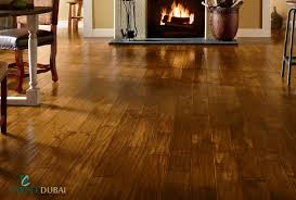 wooden flooring in dubai design