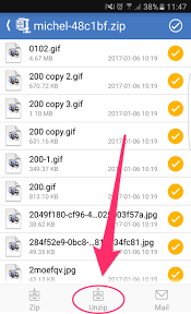 ing zip files on your android