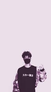 scarlxrd vertical gray