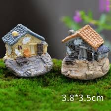Fre Vintage Houses Miniature Fairy