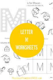 pre letter m worksheets free