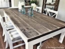It's the heart of the home where people gather for meals, bake bread, can vegetables and fruit from the orchards, or just a place to sit and chat and share the happenings of the day. Rustic Farmhouse Kitchen Table Sets Wowhomy
