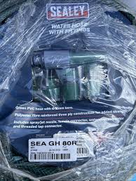 sealey tools gh80r water hose 80mtr