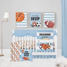 Baby Boy Crib Bedding Set Sports Crib