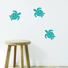 Turtle Wall Stickers Kid S Space