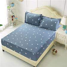 3pc Bed Sheet With Pillowcase Geometric