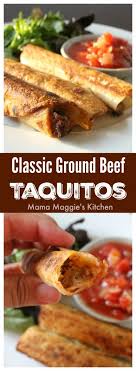 clic ground beef taquitos