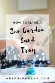 How To Make A Diy Zen Garden Sand Tray