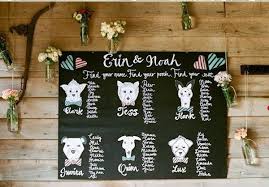 Finding Your Seat Wedding Table Numbers Seating Chart