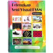 Bahasa melayu (bm), bahasa inggeris (english) Pelengkap Seni Visual Kssm Tingkatan 1 2 3 Shopee Malaysia