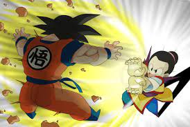Goku VS Chichi (Shitsukoimanga) : r/dbz