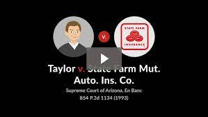 Motor vehicle manufacturers association v. Taylor V State Farm Mutual Automobile Insurance Co 854 P 2d 1134 1993 Case Brief Summary Quimbee