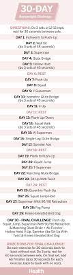 30 day bodyweight challenge