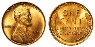 1945 Lincoln Wheat Penny Coin Value Prices Photos Info