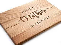 Give your mother something personal this mother's day that she can cherish for years to come. Amazon Com Custom Cutting Board Mom Kitchen Mother S Day Gift Ideas For Mom Best Mom Birthday Gifts For Mom Christmas Gift Personalized Cutting Boards Engraved Gift For Her Wooden Cutting Board Chopping Board