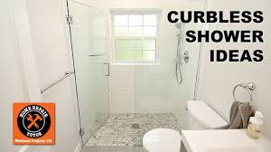 curbless shower installation tips you