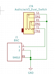 Both mono and stereo audio have been standardised as you can see from the above diagram, there was a benefit to keeping the ground contact position. Bnc To 6 35mm Headphone Jack Wiring Electrical Engineering Stack Exchange