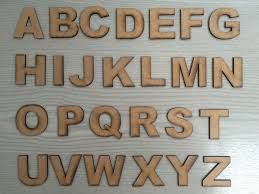 The letters of the alphabet that are used least frequently in the english language are q, j, z and x. Home Schooling Games Wooden Letters Small Mdf Mini Laser Cut Alphabet Home Decor Plaques Signs Home Garden