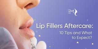 lip fillers expected result side