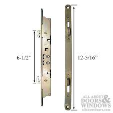 2 Point Mortise Locks Glass Patio Door