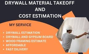 Provide Drywall Material Takeoff And