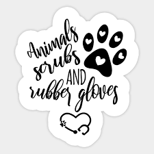 These touching pet loss messages always made me feel just a little better after losing a faithful companion, something that i've experienced all too often over the last two decades of pet ownership. Veterinary Assistant Cute Vet Tech Animal Lover Gift Vet Tech Funny Sticker Teepublic