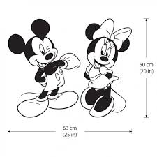 Minnie Mouse Vinyl Wall Art Decal