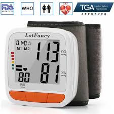 Shop for wrist blood pressure monitors in health monitors. Lotfancy Bp 2208 Wrist Blood Pressure Monitor For Sale Online Ebay