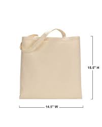 Liberty Bags 8860 Canvas Tote Without Gusset