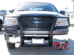 Tac Grill Guard Compatible With 2016 2019 Toyota Tacoma Incl 2018 Tacoma With Toyota Safety Sense P Pickup Truck Black Front Brush Bumper Guard