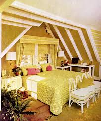 1960s dormer bedroom