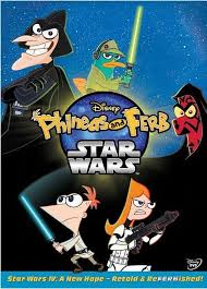 phineas and ferb star wars dvd walt