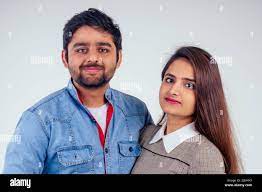 India girlfriend boyfriend hi-res stock photography and images - Alamy