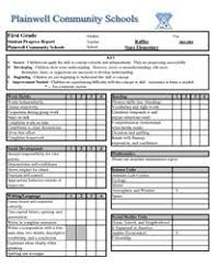 Report Card Template Excel Modifiable School Report Card