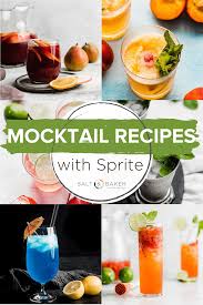 mocktail recipes with sprite salt baker